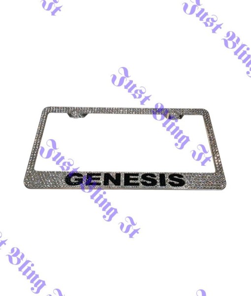 Genesis license plate
