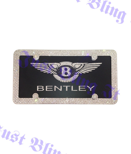 Bentley front plate + License plate cover 1