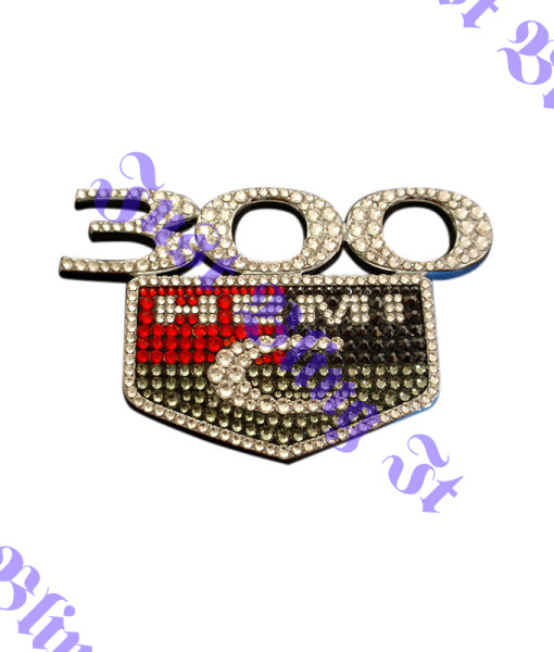 300 C Hemi Clear, Red and Black 1