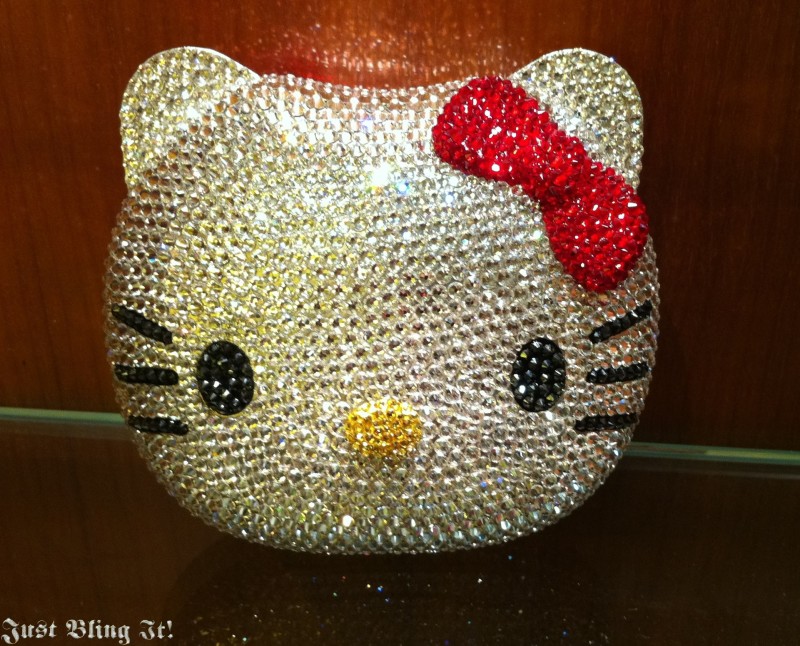 Crystal Kitty Purse