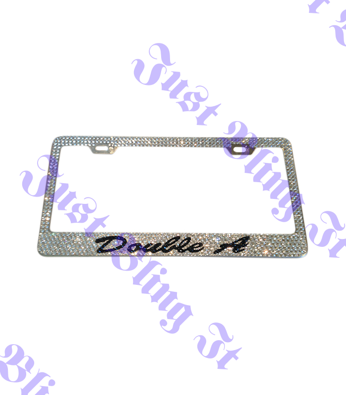 Mustang License plate Frame – Just Bling It LV