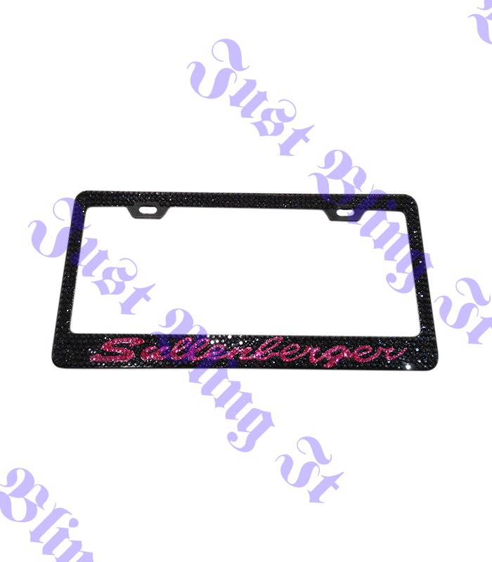 Mustang License plate Frame – Just Bling It LV