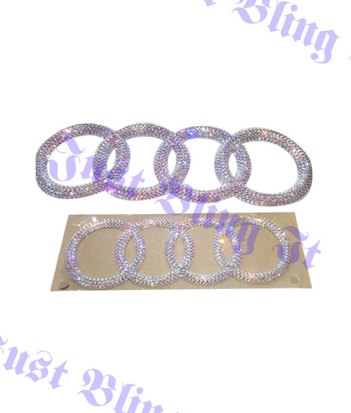 Set of emblem AB crystal