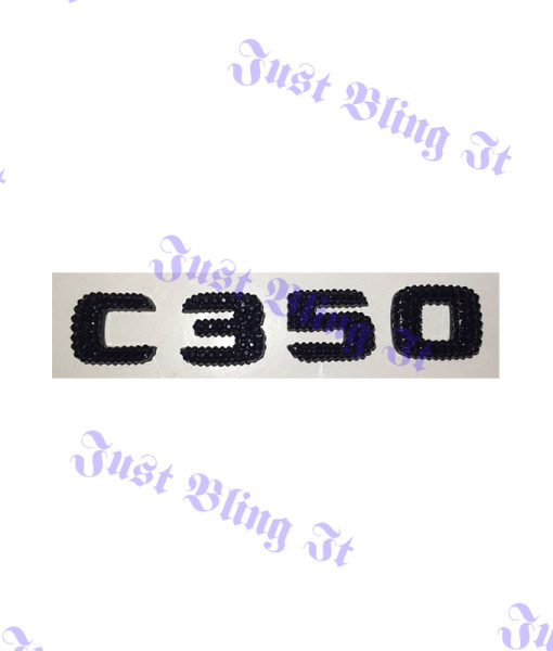 c 350 black crystal